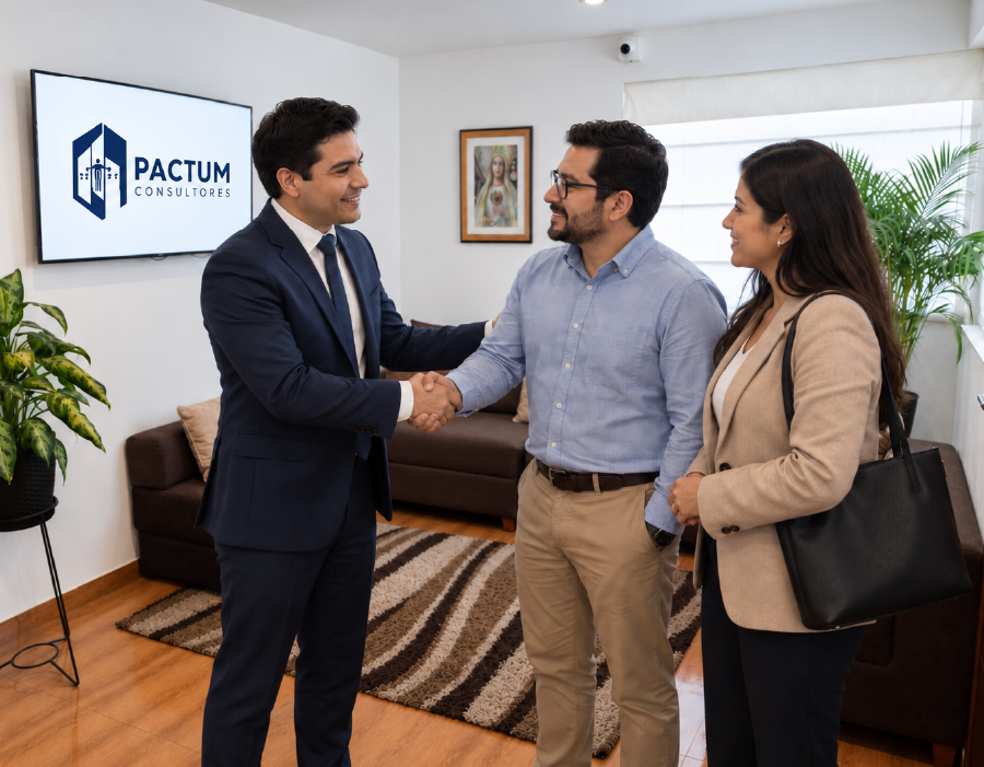 Oficina de Pactum Consultores en San Luis, Lima